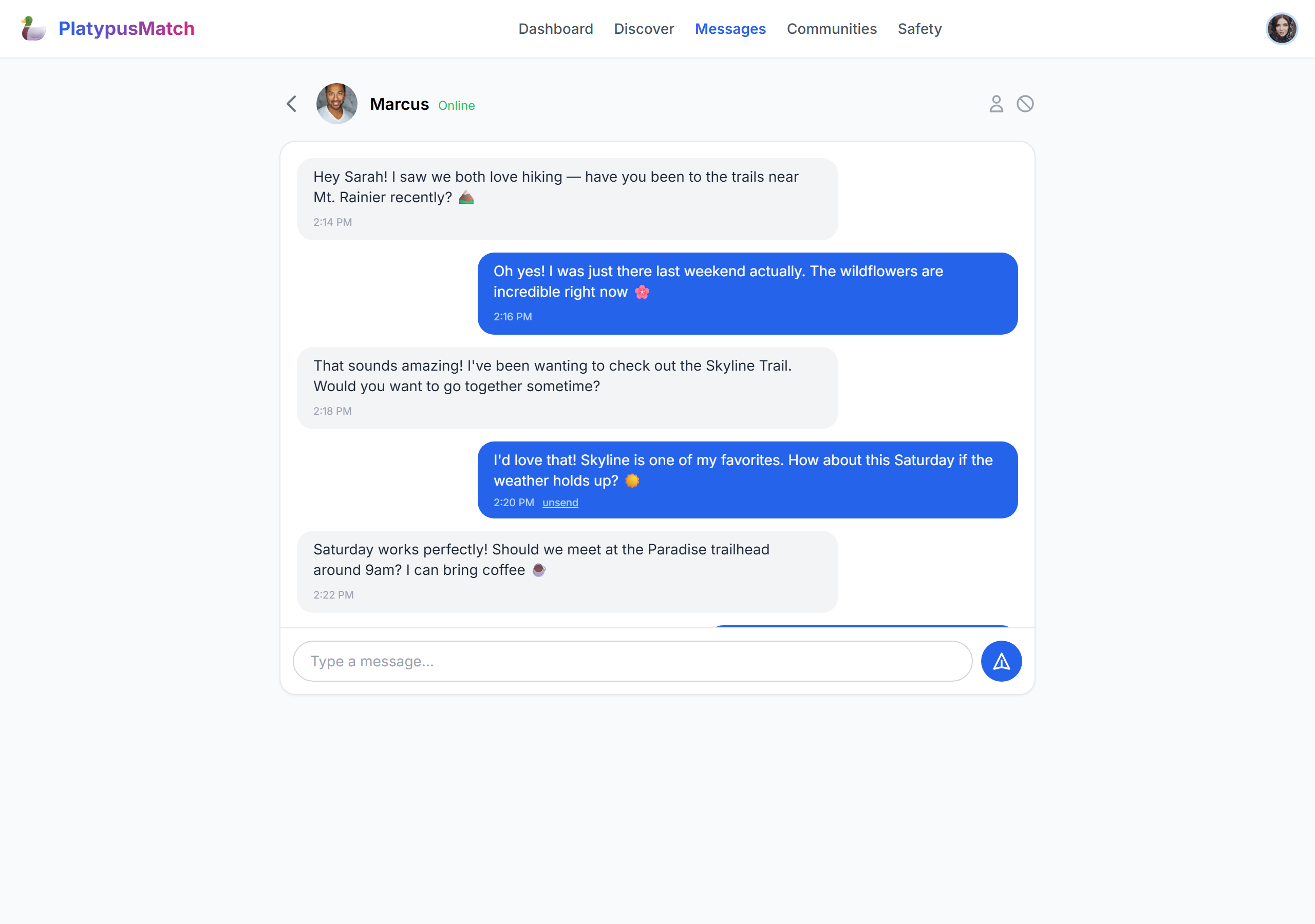 Messages