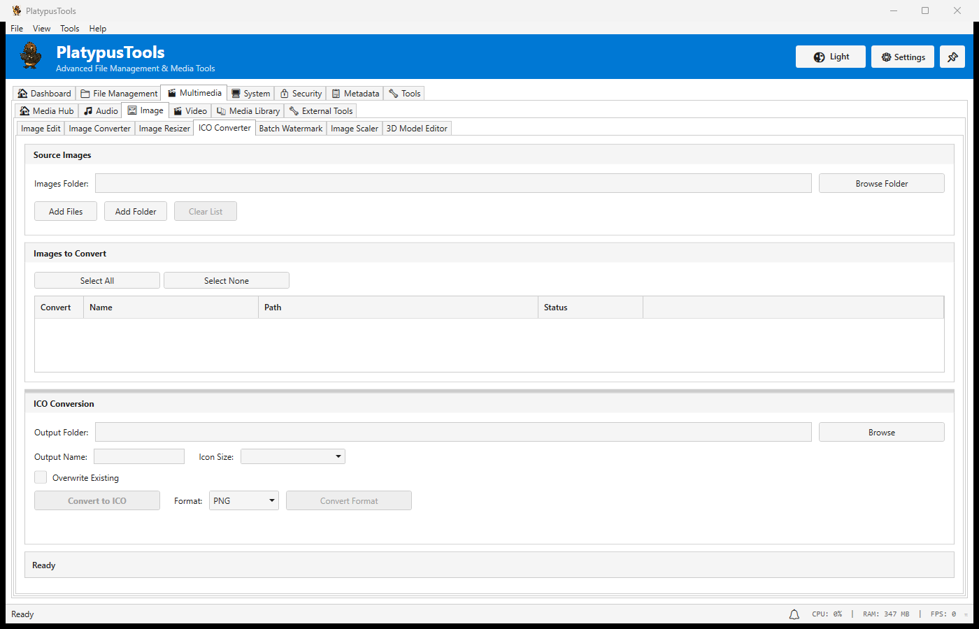 ICO Converter