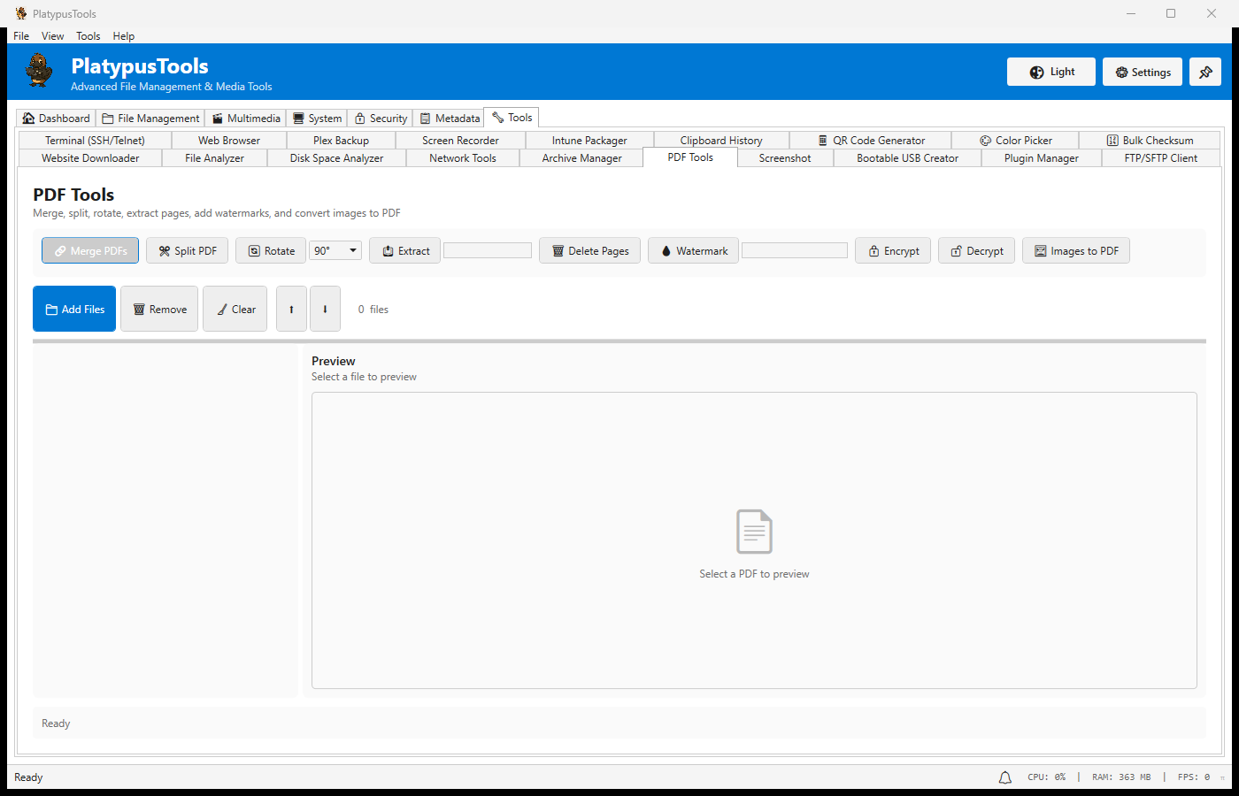 PDF Tools