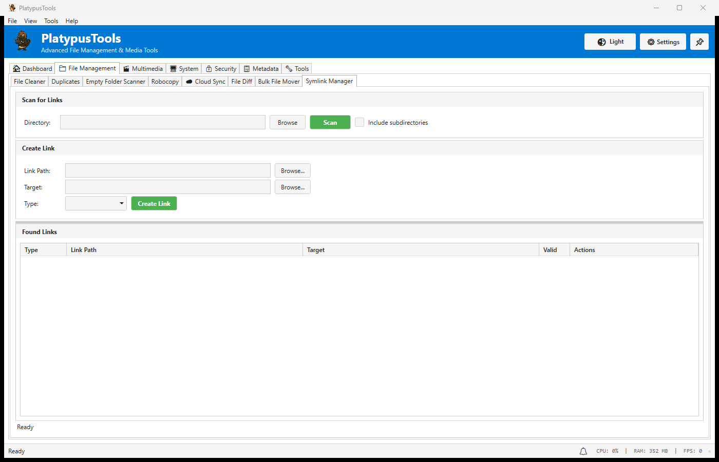 Symlink Manager
